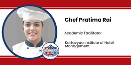 Interview Chef Pratima Rai Academic Facilitator at Kartavyaa Institute of Hotel Management
